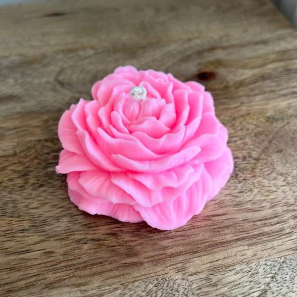 Peony Flower candle ( Pack Of Two)