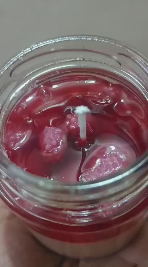 Strawberry Cheese Cake Jar Candle