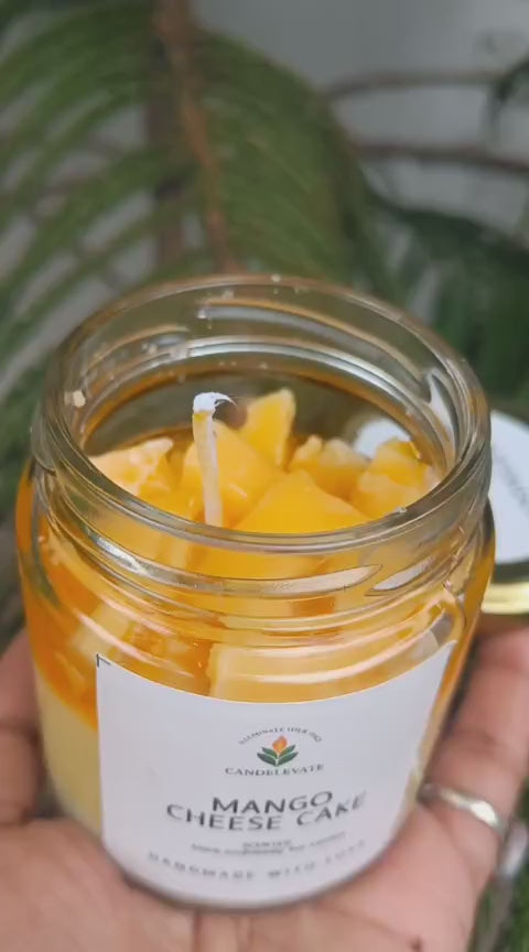 Mango Cheese Cake Candle