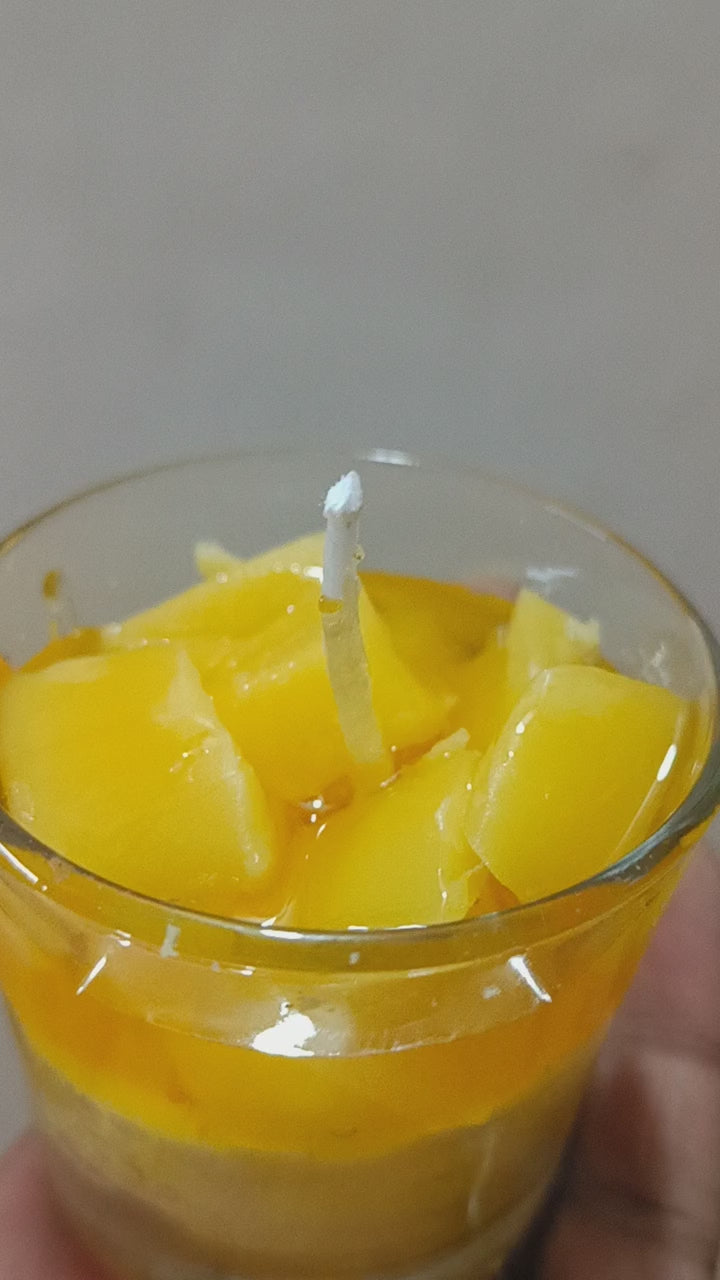 Mango Cheese Cake Candle