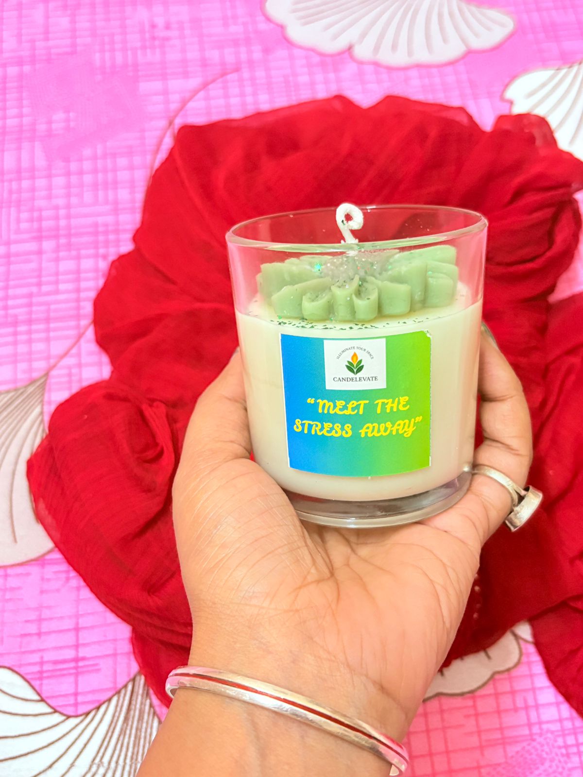 raat ki rani soy wax candle