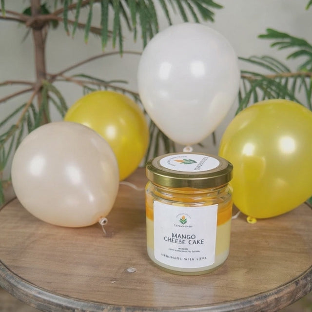 Mango Cheese Cake Candle